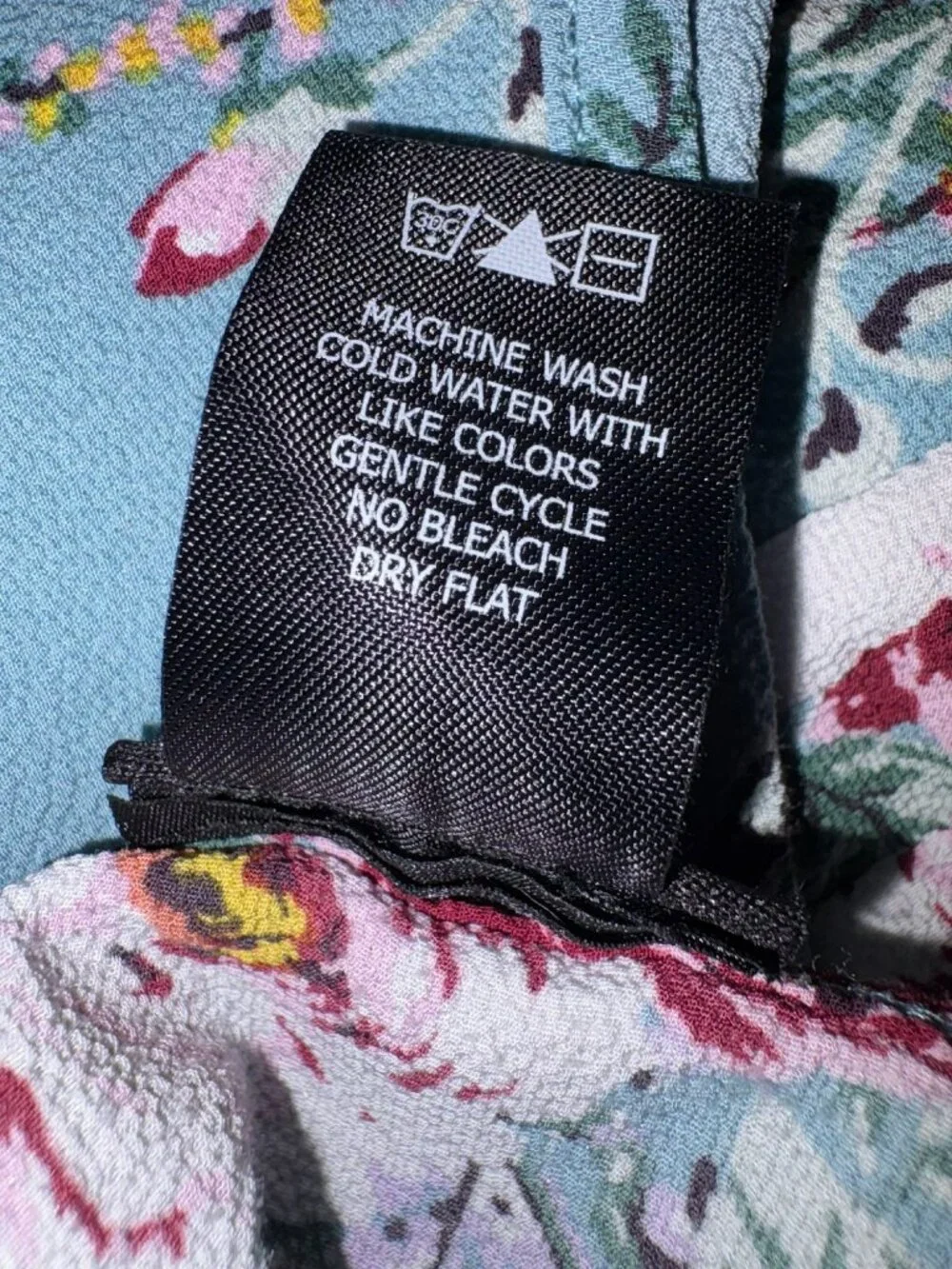 Rue21 Womens Floral Halter Romper Blue Size Large - Picture 5 of 5